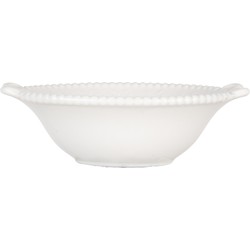 Clayre & Eef Kom 75 ml Wit Keramiek Vlinders
