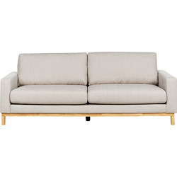 SIGGARD - Driezitsbank - Beige - Polyester