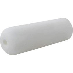 Voordelige verfrollers/lakverfrollers extra fijn - 2x - wit - 10 cm - Verfrollers