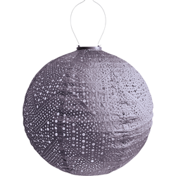 LUMIZ Solar Lampion Verso Rond - 40 cm - Paars