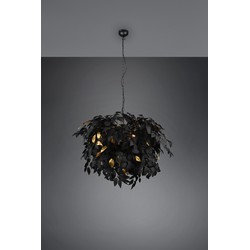 Reality hanglamp  - zwart - metaal - R10464032