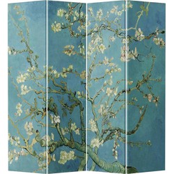 Fine Asianliving Kamerscherm Scheidingswand B160xH180cm 4 Panelen Van