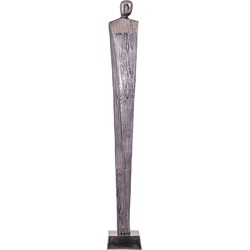 PTMD Deco Object Symon - 13x13x92 cm - Aluminium - Metaal