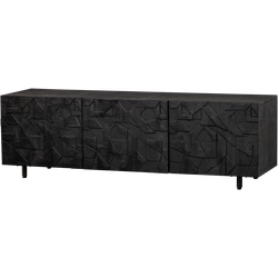 BePureHome Counter TV-Meubel - Mango - Zwart - 50x160x45