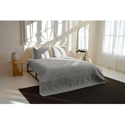 Zydante Home® Bedsprei Incl. 2 Hoezen -Zilver Royal - 220x240 cm + 2 * 60x70 cm