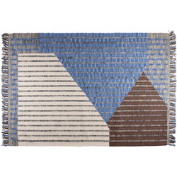 Dutchbone Hampton Vloerkleed 160x230 Blauw