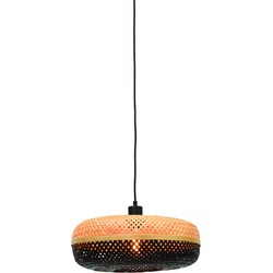 Hanglamp Palawan - Bamboe/Zwart - Ø40cm