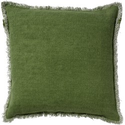 Dutch Decor BURTO - Sierkussen 45x45 cm - gewassen katoen - katoen Calliste Green - groen - Dutch Decor