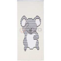 066 Vliegengordijn met Koala - kant en klaar 92 x 209