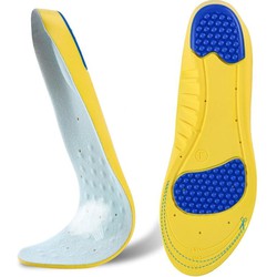 Decopatent® Inlegzolen - Sport - Gel Foam - Inlegzooltjes - Indoor & Outdoor Sport - Schoenen zooltjes - 41 tm 43 - Heren - Dames