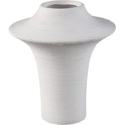 PTMD Vaas Rinder - 21x21x24 cm - Keramiek - Wit