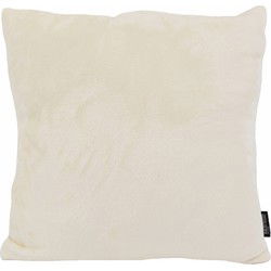 Flanel Crème | 50 x 50 cm | Kussenhoes | Polyester