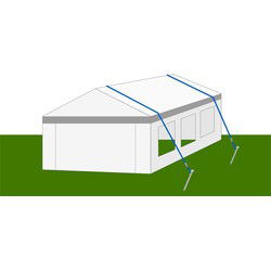 Stormbandenset voor partytent – set van 2 , kies je maat