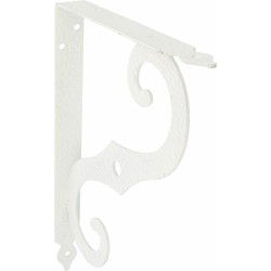 AMIG Plankdrager/steun - metaal - wit - H250 x B190 mm - Plankdragers