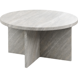 Beliani STANTON - Salontafel-Grijs-MDF