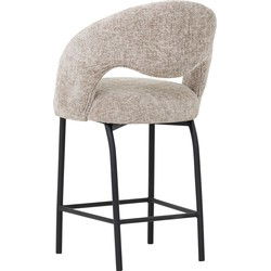MUST Living Counter chair Arca,104x61x61 cm, glossy sand