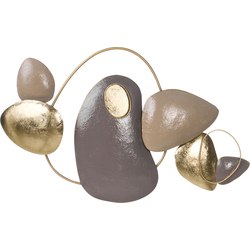 CLANE - Wanddecoratie - Goud - IJzer