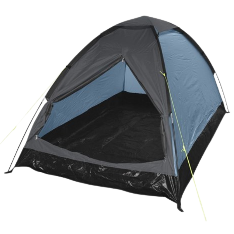 HIXA Tent - 1 Persoons - festivaltent - Blauw - Glow In The Dark - 200x120x100 cm - Polyester - 