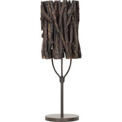 MUST Living Table lamp Forest BLACK,70xØ28 cm, black