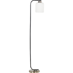 Beliani CAUDELO - Staande lamp-Zwart-Staal