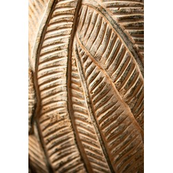 PTMD Bloempot Noami - 40x40x40 cm - Cement - Creme