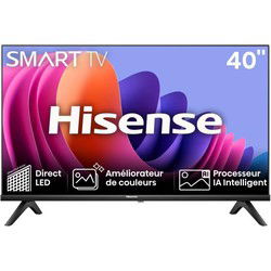 LED TV - HISENSE - 40A4N - 40 (100 cm) - Ultradunne randen - Full HD (1920x1080) - Smart TV - 2xHDMI