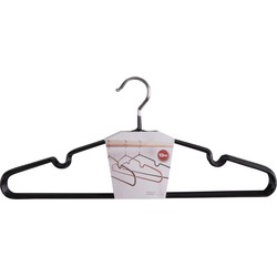 Massa Hangers - Metal hangers with black coating S/10