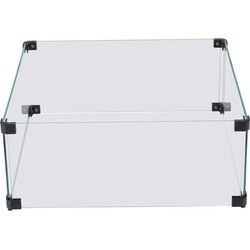 Cozy Living glasset - voor 60x60 cm vuurhaard