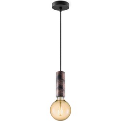 Home sweet home hanglamp Saga roest Globe g125 - amber