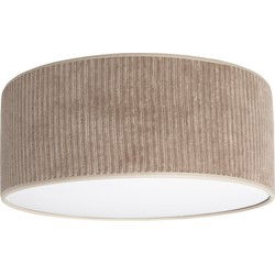 Baby's Only Plafondlamp babykamer - Plafonnière Sense - Clay - Ø35 cm - Inclusief pendel - E27 fitting - 13 watt