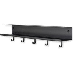 Spinder Design kapstok Easy - Zwart - 5 haken