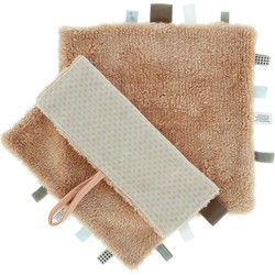 Snoozebaby Snoozebaby Organisch Knuffeldoekje Milky Rust - 25x25 cm