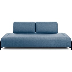 Kave Home - Modulaire 3-zitsbank Compo blauw met 232 cm