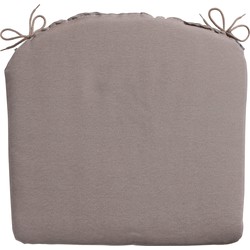 Madison Zitkussen Panama - Taupe - 46x48 - Bruin