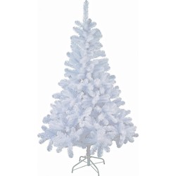 Bellatio decorations Kerstboom - kunst - wit - 180 cm - Kunstkerstboom