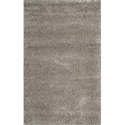Safavieh Shaggy Indoor Woven Area Rug, Milan Shag Collection, SG180, in Grey, 155 X 244 cm