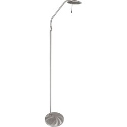 Steinhauer vloerlamp Zenith led - staal - metaal - 22 cm - ingebouwde LED-module - 7910ST