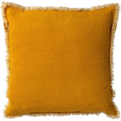 Dutch Decor BURTO - Sierkussen 60x60 cm - gewassen katoen - Golden Glow - geel - Dutch Decor