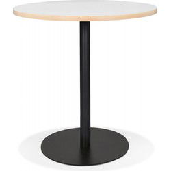YOGI ronde bistrotafel 80x80x755 cm Wit