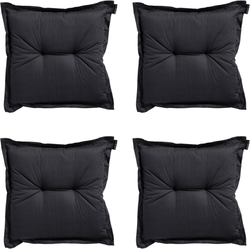 Madison -  Zitkussen Basic black - Ca. 50x50 cm - Set van 4