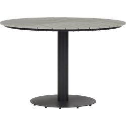 Bente ronde tuintafel grijs - Ø 113 cm
