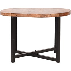 LABEL51 Bijzettafel Dex - Rough - Mangohout - 60 cm