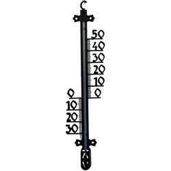 Zwarte buitenthermometer 65 cm - Buitenthermometers