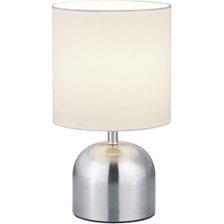 Moderne Tafellamp  Jan - Metaal - Grijs