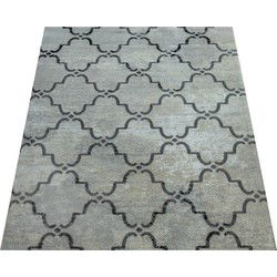 Binnen en Buitenkleed Artalli - Barok Design - Grijs - 240x340 cm