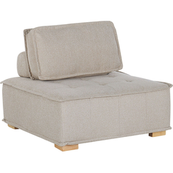 Beliani TIBRO - Modulaire Sofa-Beige-Polyester