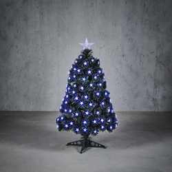 Luca Lighting Greenland Kunstkerstboom - H90xØ40 cm - Blauw