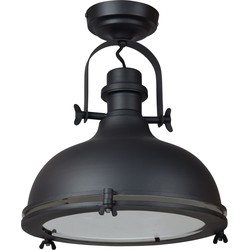 Plafondlamp Harvey  Ø32cm. mat zwart