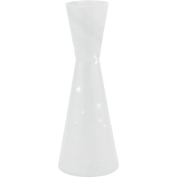 PTMD Vaas Corena - 22x22x60 cm - Glas - Wit