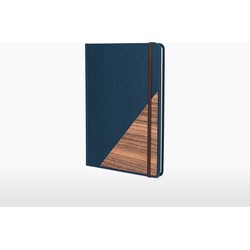 BeWooden Houten Notitieboek – Ocean – Walnotenhout